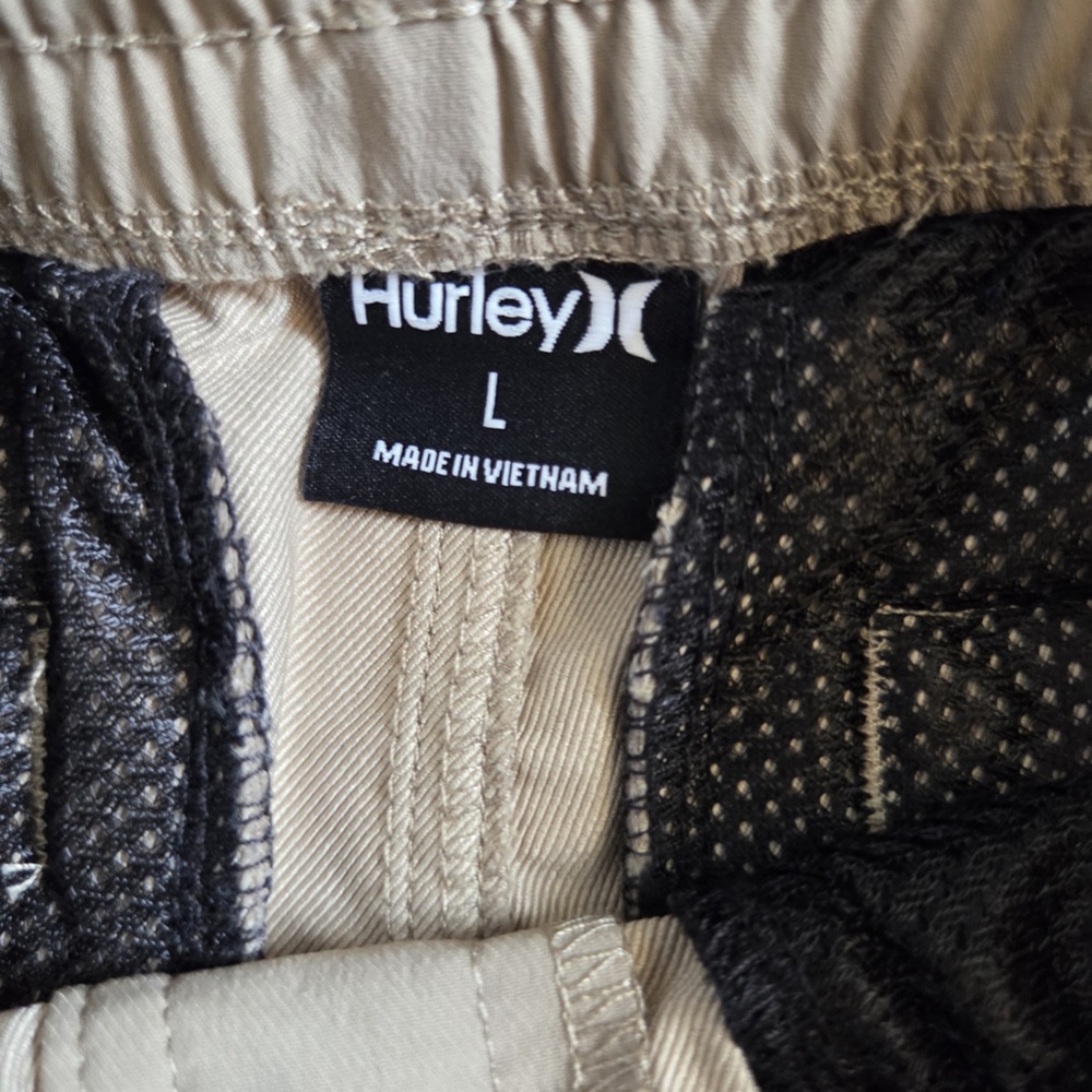 Hurley Kids Beige Casual Pants - Picture 6 of 8